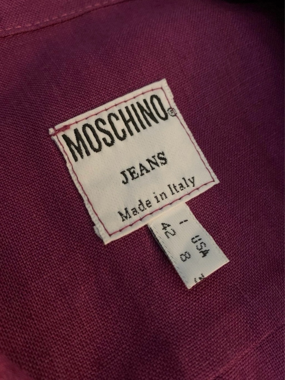 BNWT Moschino Short Sleeve Button Front Dress - Picture 5 of 6